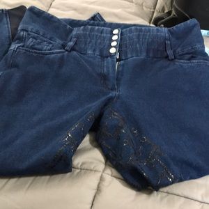 Horze winter breeches full silicone exc, equestrian riding